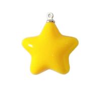 MZRAN Popolare a cinque punte Stella Accessori Candy-Colored Star Pendenti Handmade Collana Orecchini Materiali