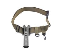 MZRAN Regolabile Canna Da Pesca Fondine Cintura Cintura Titolare Nylon Trampoliere Con Pali Inseritore Per Casting Reel Wading Belt Ergonomico Pesca Carriers