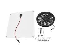 MZRAN Robusto Ventilatore Solare Ad Alte Prestazioni 100 W 12 V Ventilazione Solare Accessorio Portatile Per Case E All'aperto Quotidiano Uso Casual Solari Ventilatore di Scarico