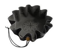 MZRAN Sacchetti di stoccaggio dei dadi del panno di durevolezza con scomparti multipli per gli zodiaci e gli accessori del gioco Organizzatori multipli del compartimento di viaggio