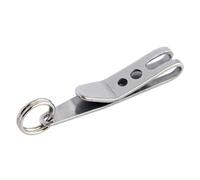 MZRAN Sospensione Pocket Clip In Acciaio Inox Cintura Portachiavi Portatile Chiave Esterna Sospensione Strumento Facile da Usare
