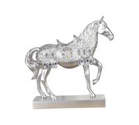 MZRAN Statua di cavallo in resina Sculture decorative figurine animali da tavolo ornamento simboli ricchezza carriera decorazioni per la casa scultura statua animale