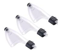 MZRAN Top Protector con cintura di fissaggio Canna da pesca Coperture lunghe Casting Rod Tip Coperture protettive 3pcs Pesca Portatile Tip Cover