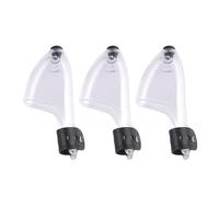 MZRAN Top Protector con cintura di fissaggio Canna da pesca Coperture lunghe Casting Rod Tip Coperture protettive 3pcs Pesca Portatile Tip Cover