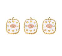 MZRAN Versatile Drip Oil Evil Eyes Ciondolo Resistente alla corrosione Collana In Lega Fascino Per Tutti I Giorni Gioielli Styling Colorato Drip Oil Gioielli, Misura unica, come descritto, come