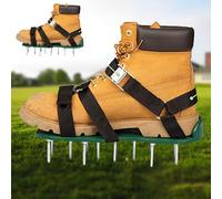 MZSX Arieggiatore Prato Scarpe Chiodate per Areazione Prato e Giardino, Sandali Aeratori da Prato, Rendere i Prati più Ecologici e Sani, Scarpe da Terra Sciolte, Scarpe Chiodate per Areazione