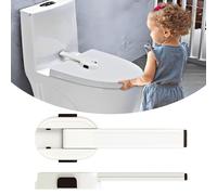 MZSX Blocco del wc a prova di bambino, blocco del sedile del wc a prova di bambino, robusto blocco di sicurezza del sedile del wc, adatto alla maggior parte dei coperchi del wc, per bambini