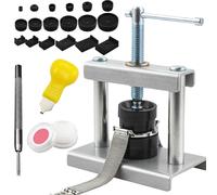 MZSX Watch Press Tool Set, Press Tool Watch Repair Tool Set con 18 matrici, sostituzione della batteria dell'orologio, per il coperchio posteriore dell'orologio a scatto