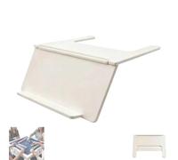 mzvoo Mahjong Card Holder For Table,Under-Mat Slide-in Stand - Angled Viewing Rack - Mahjong Card Holder For Table-Foldable 3D Printed Space Saving American Mahjongs Accessory(C)