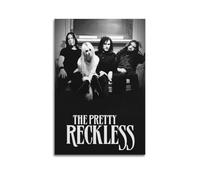 MZXRYBFY Poster decorativo da parete su tela, motivo: The Pretty Reckless Band, poster decorativo moderno per camera da letto, 30 x 45 cm
