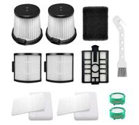 MZY LLC Confezione da 11 filtri di ricambio IW3511 IW1111 per Shark Detect Pro Cordless, per filtri Shark Iw3511 Detect Pro, per Shark IW1111 Detect Pro, sistema di svuotamento automatico portatile