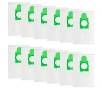 MZY LLC Confezione da 12 sacchetti per aspirapolvere Sebo Airbelt Filterbox E E Series Canister Vacuum, sacchetti per aspirapolvere Sebo