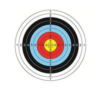 MZY1188 10 Pezzi di Carta per tiro con L'Arco, obiettivi di Allenamento per tiro con L'Arco, obiettivi di tiro con L'Arco, Carta per Arco, Freccia, tiro con L'Arco per la Pratica della Caccia