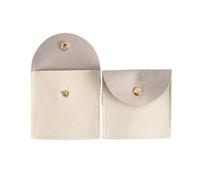 MZYFDC Borsa Portagioielli 10 sacchetti in microfibra for gioielli, 8x8 cm, for anelli, orecchini, ciondoli e bracciali, ideali for organizzare viaggi, matrimoni compleanni(Color-16)