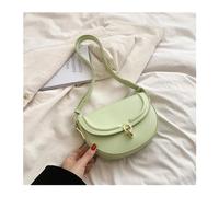 MZYFDC Borse a tracolla piccole da sella for donna Borsa a tracolla sotto le ascelle Borse e portamonete da donna in pelle PU(Green Gold)