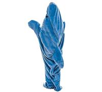 MZYFDC Coperta Indossabile Tutina Intera Super Morbida e Accogliente in Flanella con Cappuccio e Costume da squalo dei Cartoni Animati(L)