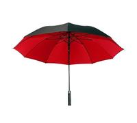 MZYFDC Ombrello da golf grande uomo, 185 cm, manuale, con manico lungo, resistente ai raggi UV, parasole viaggio, ombrellone spiaggia, antivento, robusto Per Zaino, Borsa e Viaggi(Red 155cm 8K)