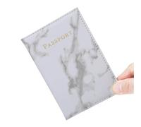 MZYFDC Portapassaporto, accessori da viaggio, portadocumenti, porta carte di credito, portafogli da lavoro, for donne e uomini(Light grey)