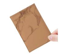 MZYFDC Portapassaporto, accessori da viaggio, portadocumenti, porta carte di credito, portafogli da lavoro, for donne e uomini(Brown)