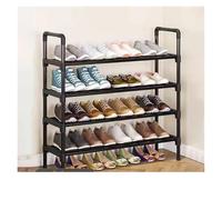 MZYFDC Semplice scarpiera for interni domestici Dispositivo a quattro strati Rack di stoccaggio multifunzionale Per Soggiorno, Corridoio, Camera(4 layers,1PC)