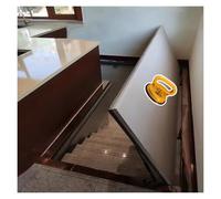 MZZKFC Botola Ispezione Cartongesso 90° Apre La Porta A Pavimento Nascosta in Acciaio, Porta di Accesso al Sottotetto Senza Soluzione di continuità con Un Carico 500kg(L 34"/0.86m x W 24"/0.61m)