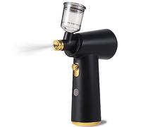 MZZYG Aerografo for Capelli con Spazzola ad Aria for la Cura del Cuoio capelluto Senza Fili Ricaricabile Senza Fili per la Pittura di Graffiti, la Nail Art, Il Trucco