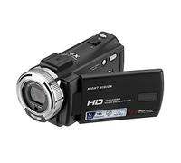 MZZYG Videocamera Videocamera Digitale 1080P 30MP HD 16X Zoom Videocamera di Registrazione Portatile Videocamera con Schermo LCD da 3 Pollici Videocamera(V12 Camcorder)