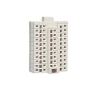 N 1: 500 Modello assemblaggio un palazzo Realismi esterni Scena Modelli architettonici assemblati in miniatura Tavolo con sabbia Tavolo con sabbia Scena costruzione