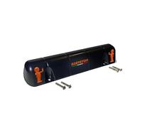 n. 1 Fermaruota FIXED in plastica antiurto INODORE, ultraresistente ideale per garage ed autorimesse. Con 4 tasselli M8 in acciaio. Parcheggio sicuro e preciso con bassa velocità.