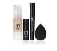 N°1 PERFETTO Primer viso (30ml), mascara (10ml) e balsamo labbra (4,5g)