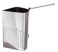 N.1 Spicchio colapasta con manico in ACCIAIO INOX - AISI 304 Lt. 5,5 (variante 4 spicchi ideali per pentola ø36 cm) - ATTENZIONE NORMALI PENTOLE DI CASA SONO ø 28-30, QUESTO NON E' ADATTO.