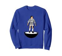 n.10 Michel Platini bianconero giocatore Subbuteo anni '80 Felpa