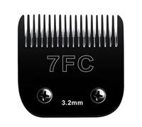 N. 10 N. 15 4FC 5FC 7FC Toelettatura For Cani Nera, Lama Staccabile For Tosatrice For Animali Domestici, Compatibile Con Wahl, Km, Compatibile Con Andis, Tosatrici(Black3.2mm)