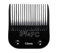 N. 10 N. 15 4FC 5FC 7FC Toelettatura For Cani Nera, Lama Staccabile For Tosatrice For Animali Domestici, Compatibile Con Wahl, Km, Compatibile Con Andis, Tosatrice Anti-lag(Black13mm)