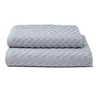 N.10 SET Spugna Sally, ZigZag Perla, 53 x 96 cm
