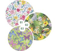 n. 100 Buste regalo in ppl perlato cm 34x50 in 3 varianti assortite