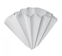 N°100 FILTRI di carta piegati a mano diametro 30 cm per filtrare liquori grappa