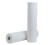 n° 12 Rotoli di Lenzuolini Medici in Rotoli Carta per Lettino 80 m x 60 cm - Pura ovatta di cellulosa, 2 Veli Micro-Incollati - 960 metri e 2.532 strappi totali - Qualità Byness