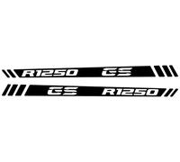 n.2 Adesivi riflettenti per Paramani compatibile con/sostitutivo per BMW Motorrad R 1250 GS Adventure (Nero)