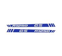 n.2 Adesivi RIFRANGENTI compatibile con/sostitutivo per BMW Motorrad R 1250 GS Adventure paramani (Blu Rifrangente)