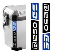 n.2 adesivi rifrangenti compatibili valigie BMW R1250 GS Adventure 25×4 cm