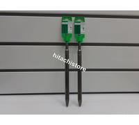 N. 2 SCALPELLI A PUNTA LUNGH. 250 MM. ATTACCO SDS-PLUS HTA751590K HIKOKI