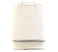 N. 2 T-SHIRT MANICA LUNGA GIROCOLLO UOMO "NOTTINGHAM" IN CALDO COTONE CON POLSINO - COLORE BIANCO - art. Jazz