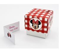 N 20 SCATOLA BOMBONIERA FLEUR PORTACONFETTI INSERTO DISNEY MINNIE