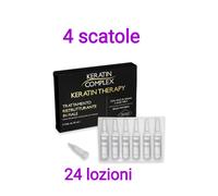 N 24pz KERATIN COMPLEX TRATTAMENTO RISTRUTT. CAPELLI OLIO ARGAN E ALOE VERA