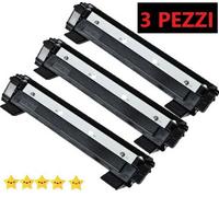 N. 3 TONER COMPATIBILE CON BROTHER MFC 1910 MFC-1910 MFC-1910W W 1050 NERO