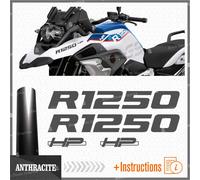 n.4 adesivi compatibili con BMW R 1250 GS HP Adventure - kit 2 “R1250” + 2 “HP”