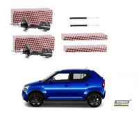 N° 4 Ammortizzatori Ashika 2 Anteriori + 2 Posteriori per SUZUKI IGNIS II
