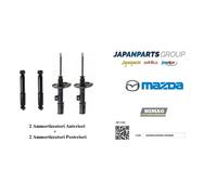 N° 4 Ammortizzatori Ashika Anteriori + Posteriori per Mazda 6 GG GY