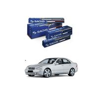 N° 4 Ammortizzatori Sachs 2 Anteriori + 2 Posteriori Mercedes Classe C W203
